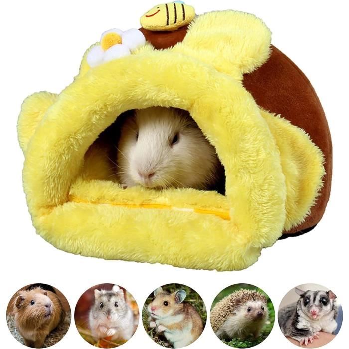Hiver Maison Hamac Petits Animaux Maison Chinchillas Cochons dInde Hérisson Hiver Chaud Lit-23x24x17cm
