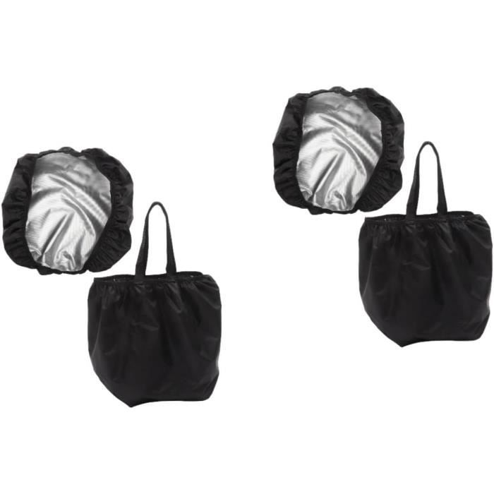 Housse De Panier De Vélo Imperméable En Tissu Oxford - Protection Contre Pluie Et Poussière