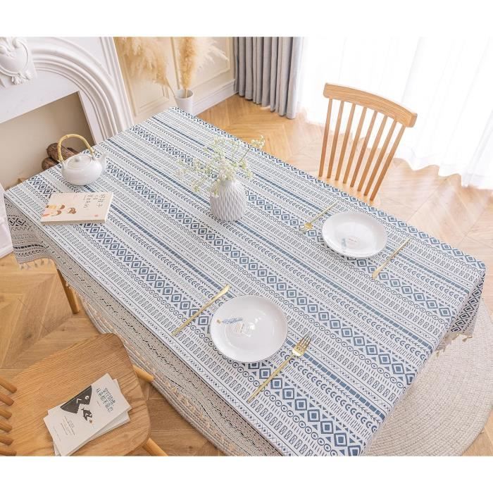 Morbuy Nappe Rectangulaire Nappe De Table Imperméable Étanche à L