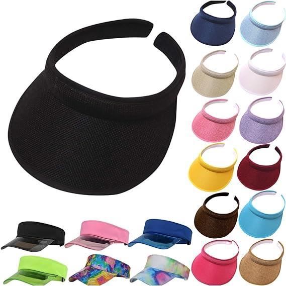 Visière Casquette - Non spécifié - Été - Anti-UV - Unisexe - Multicolore