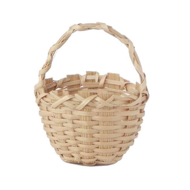 Panier rond en bambou - Les Emballages 1.2.3