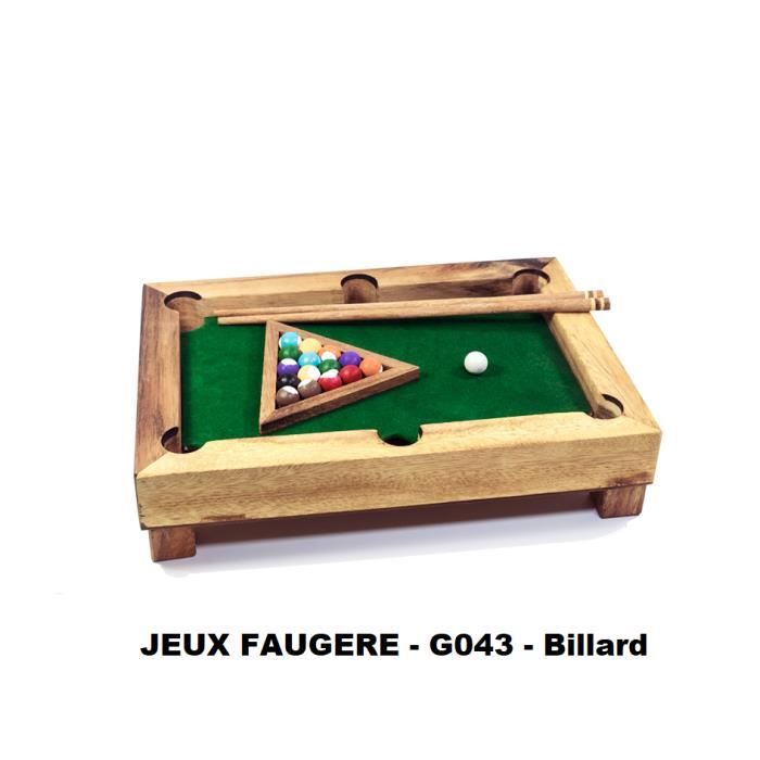 Mini table de billard - Marque - Noir - Accessoires inclus - Cdiscount Jeux  - Jouets