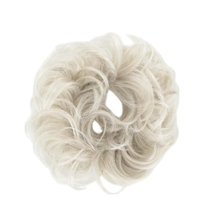 Perruque femme cheveux blanc - Cdiscount