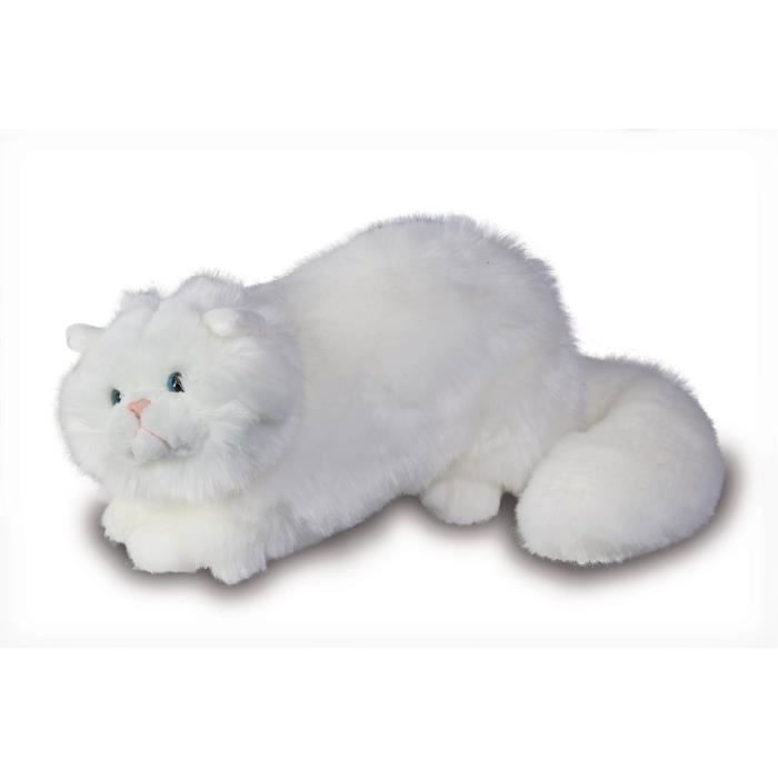 Peluche chat 2025 blanc