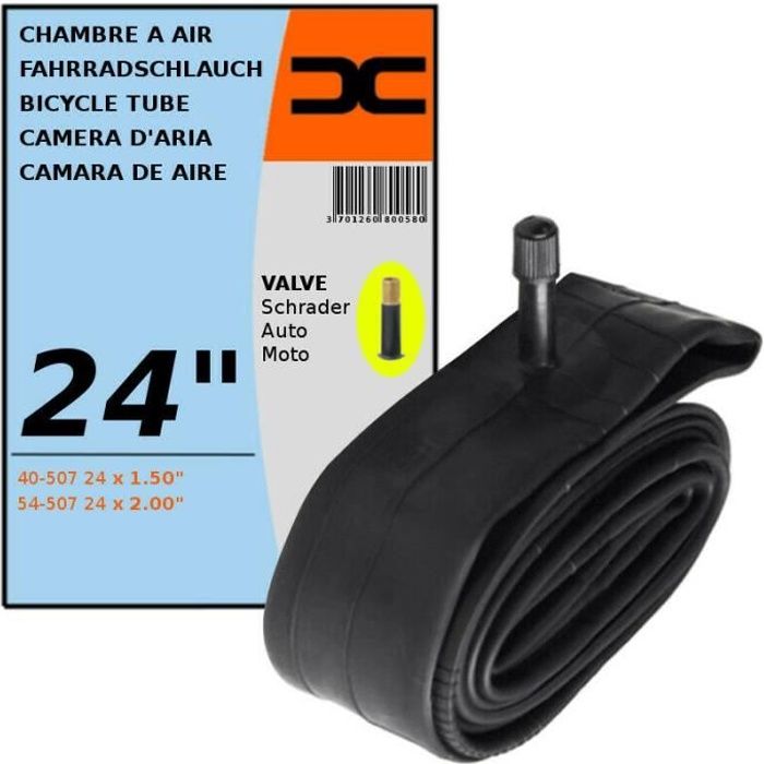 CHAMBRE A AIR VELO 24 x 1,50-2,00\