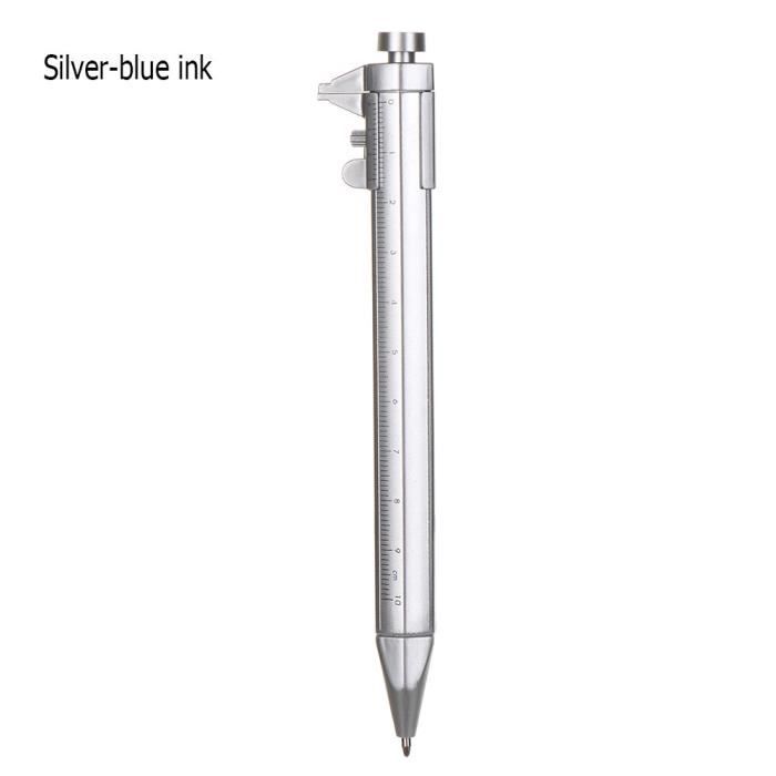 Relota Stylo Multifonction 6 en 1, Stylo à Bille avec 5 Recharges, Mini
