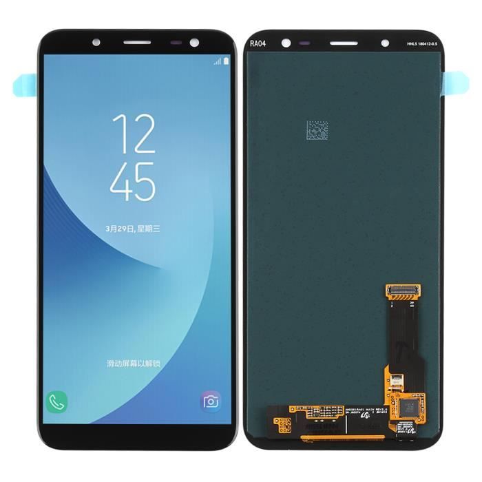 Ecran Lcd Tactile Assemble Pour Samsung Galaxy J8 2018 J800 Outil Noir Achat Ecran De Telephone Pas Cher Avis Et Meilleur Prix Cdiscount