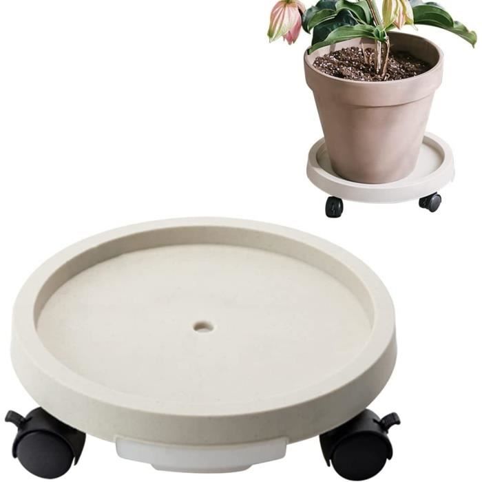 Veemoon Lot De 5 Soucoupes Rondes En Plastique Pour Plantes