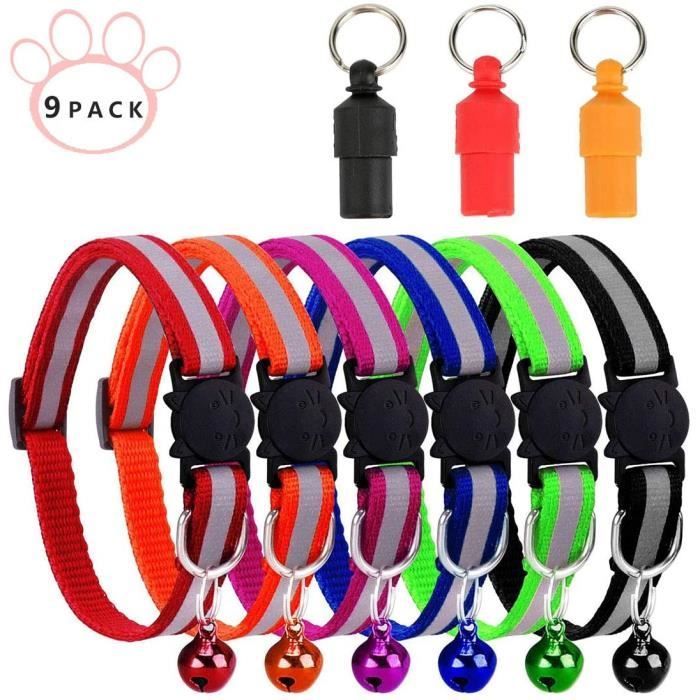 Collier Chat Anti Etranglement Personnalisable Achat Vente Pas Cher