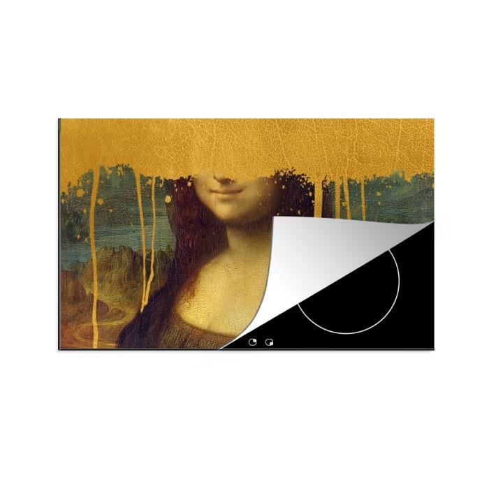 MuchoWow - Tapis Plaque Induction Béton - Mur - Blanc Protection Plaque