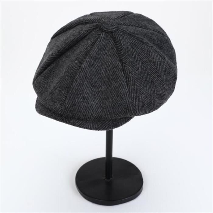 Casquette Style Gavroche Peaky Blinders - Béret Ivy Plate 56-58cm