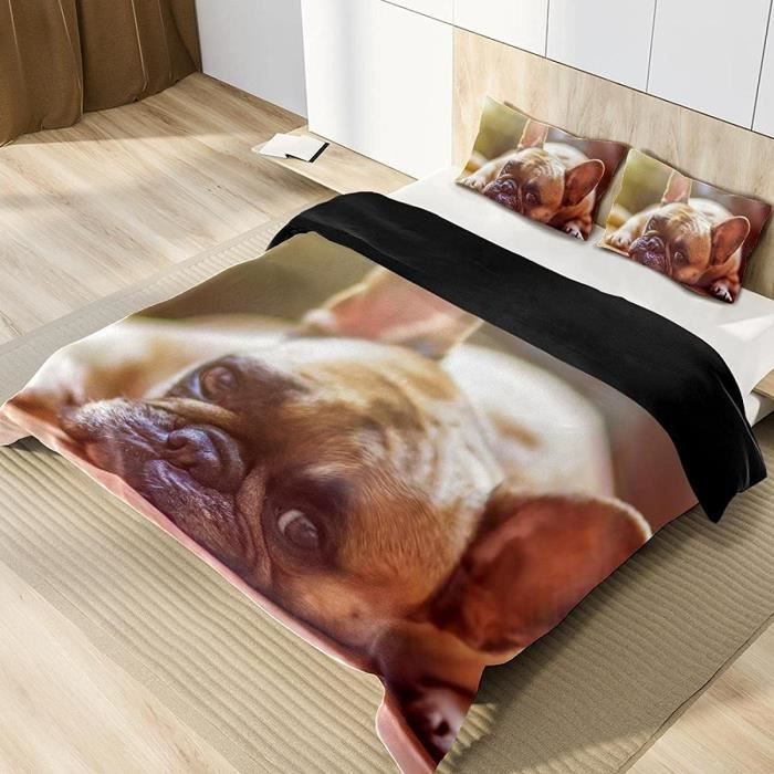 Housse De Couette 200x200 Feuille D'érable Microfibre Parure