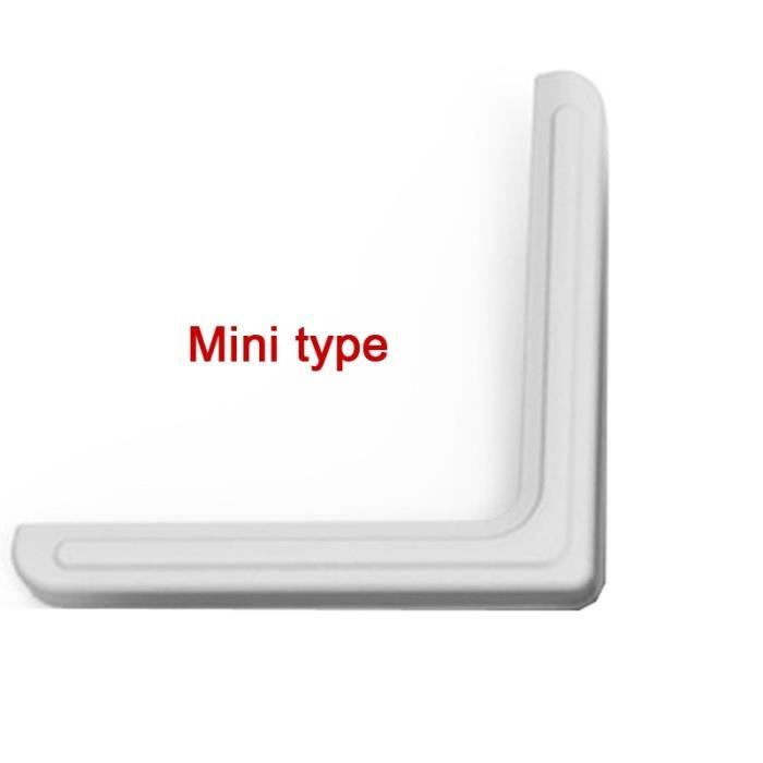 Lot De 8 Protecteurs De Coins Pour Meubles - Argenté - Pour Bords De 18mm