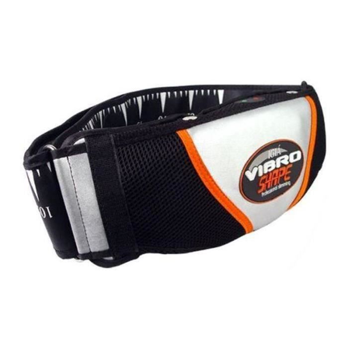 Ceinture amincissante vibrante chauffante vibro shape outlet