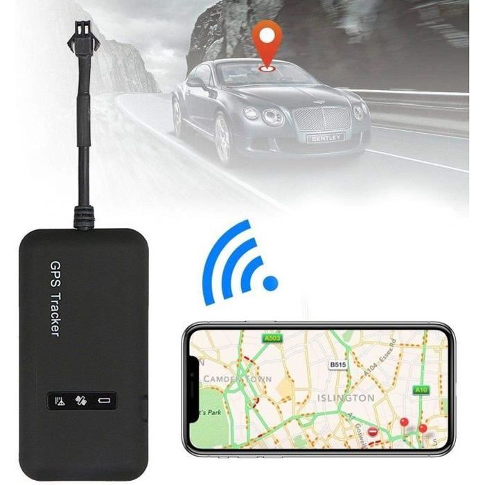 Traceur GPS Dispositif de suivi de véhicule Étanche Moto Voiture Mini GPS  Gsm Sms Locator avec suivi en temps réel