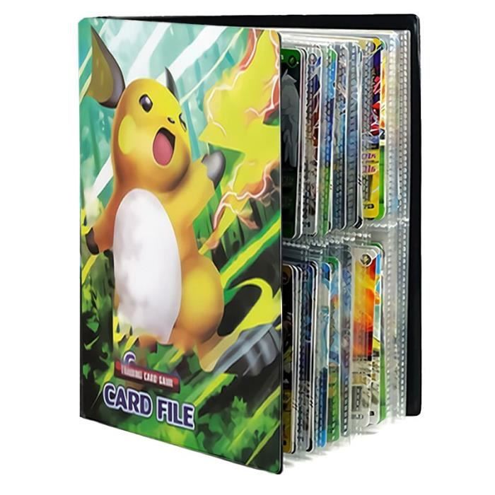 Classeur Carte 240 Poches – Album 30 Pages 4 Empoches Imperméable Pour Cartes à Collectionner