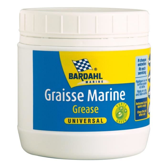 BARDAHL MARINE Graisse marine - Anticorrosion – Anti grippage - Pot 500 g