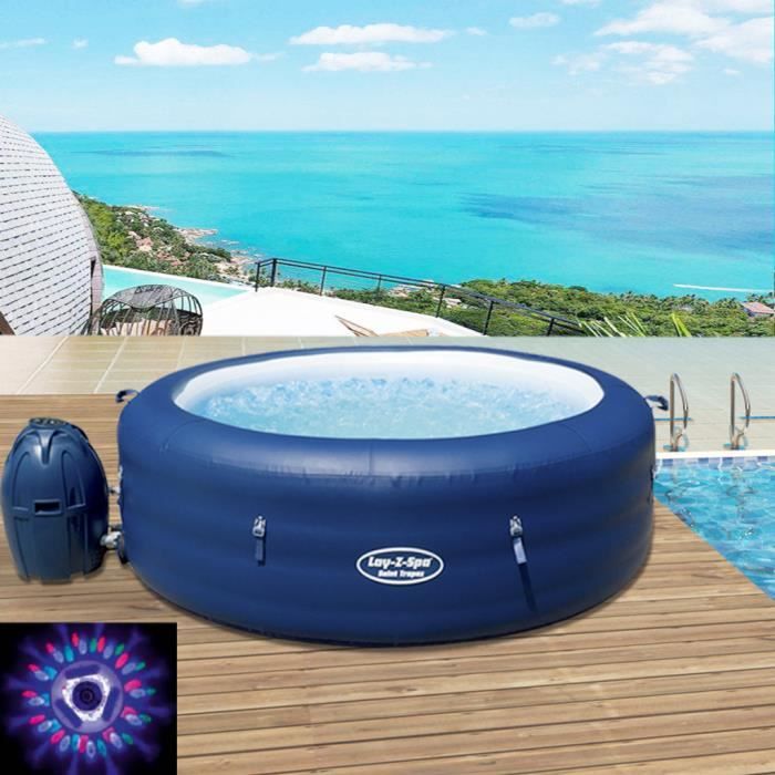 Bestway Jacuzzi Gonflable Lay Z Spa Saint Tropez 196 X 61 Cm 14294