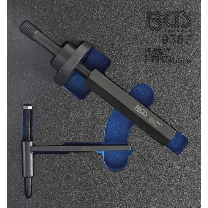 Pince BGS 74270 Pour Agrafes D'Habillage - 185 Mm, Pointe Droite
