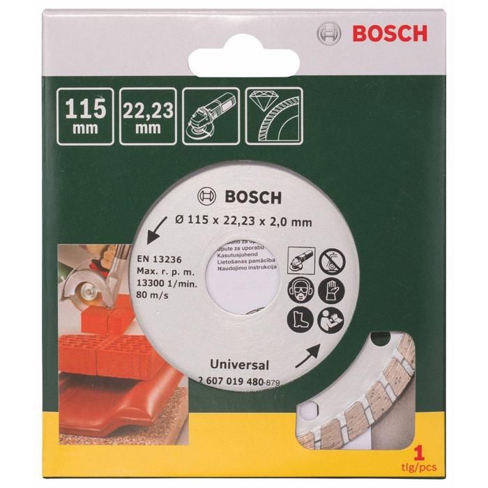 Bosch Turbo Disque à Tronçonner 115 mm - vue 3