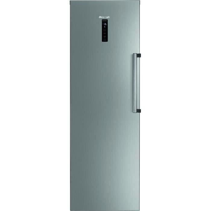 Brandt Bfu862ynx Congelateur Armoire 262l No Frost A L 59 5 X H 185 Cm Inox Achat Vente Congelateur Porte Brandt Bfu862ynx Congelateur Armoire