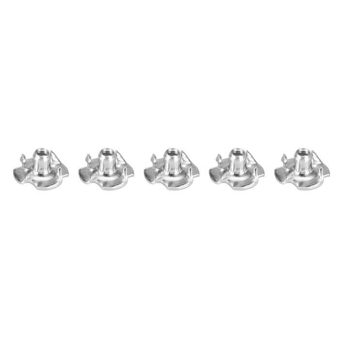 Lot De 24 écrous En T M5 - Acier Carbone - Hauteur 8 Mm - Base Ronde Pour Soudure - Zaplyte Neuf
