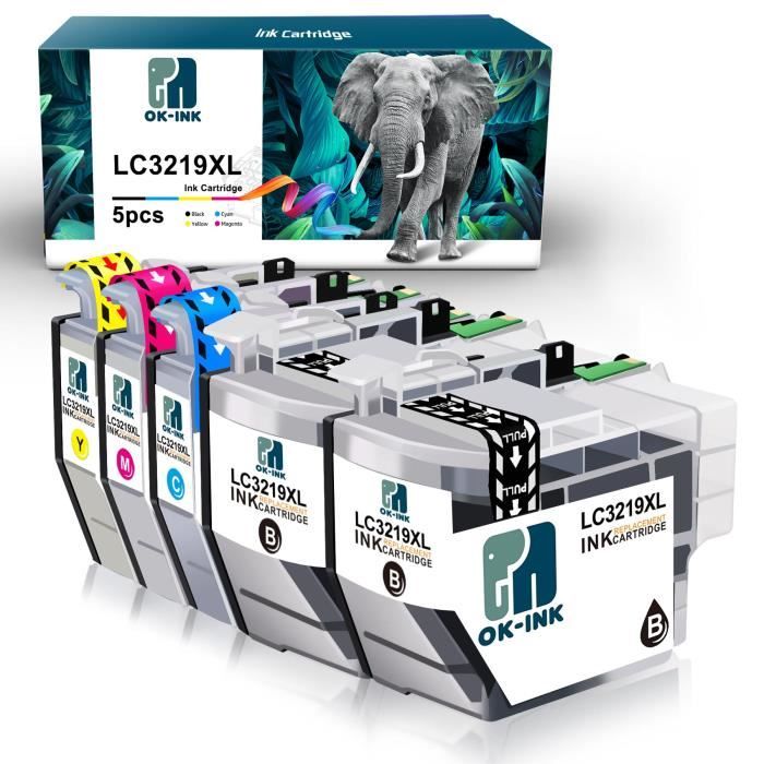 HALLOLUX LC422XL Cartucce Compatibili Per Brother LC422 XL, 3000