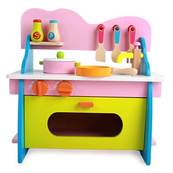 Bébé Jouets Kid Cuisine Set De Cuisine En Bois Jouet Pour