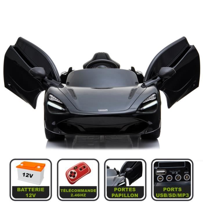 Voiture electrique 12V pour enfant McLaren 720S Cristom Cdiscount Jeux Jouets