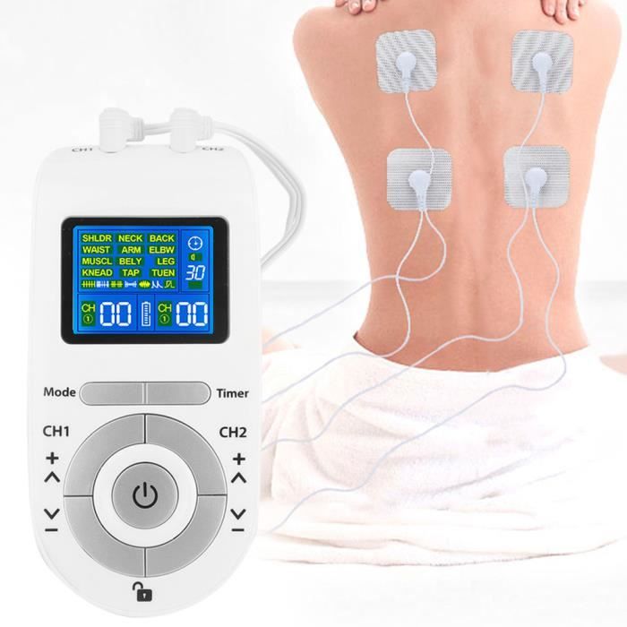Appareil D'Électrostimulation TENS/EMS Avec Fonction Massage - Marque Auxoliev - Neuf