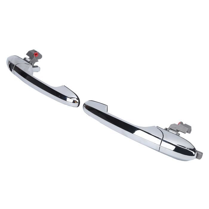 Poignée De Porte Fiat 500 Droite Chromée - Compatible 500, 500C, Abarth 2007-2022