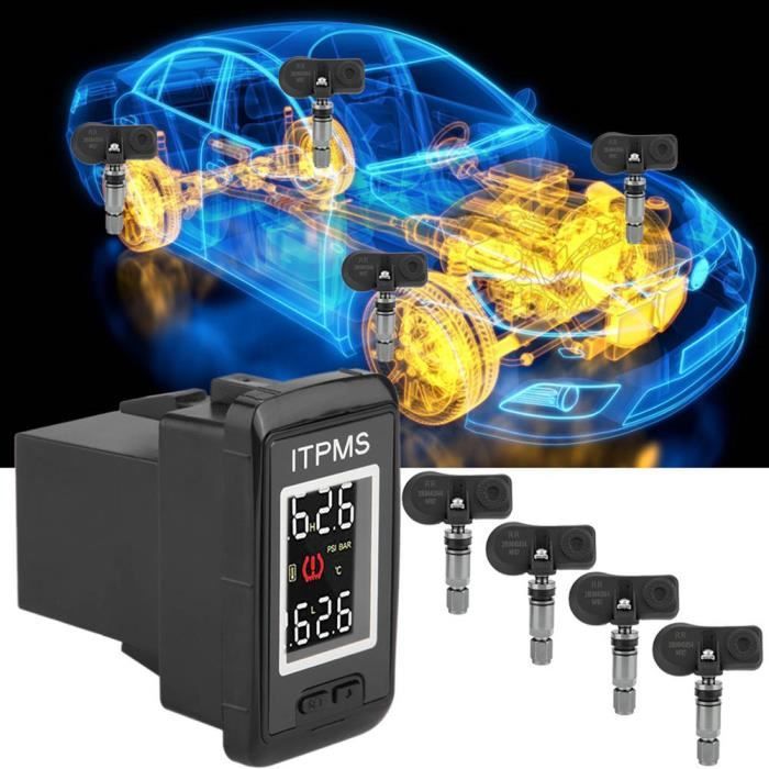 Lot De 4 Capteurs Pression Pneus TPMS 407004CB0B - Compatible Nissan X-Trail, Renault Megane 4