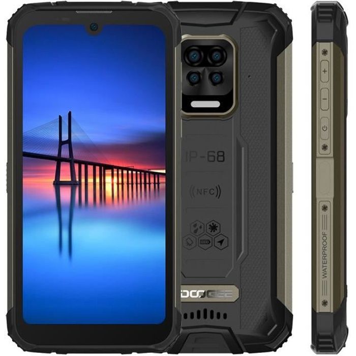 Vente Téléphone portable Smartphone Incassable DOOGEE S95 Pro Helio P90 Octa-Core 8 Go RAM 128 Go ROM, Caméra 48MP, IP68 Etanche, 6,3" Écran, NFC, GPS - Noir pas cher Vente Téléphone portable Smartphone Incassable DOOGEE S95 Pro Helio P90 Octa-Core 8 Go RAM 128 Go ROM, Caméra 48MP, IP68 Etanche, 6,3" Écran, NFC, GPS - Noir pas cher
