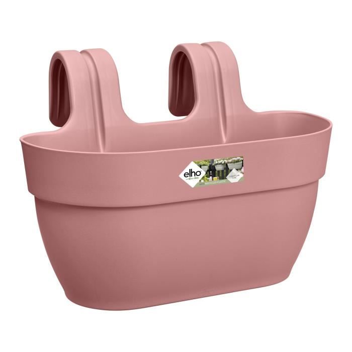 ELHO - Pot de fleurs - Vibia Campana Easy Hanger Medium - Rose Poussière - Balcon extérieur - L 24.1