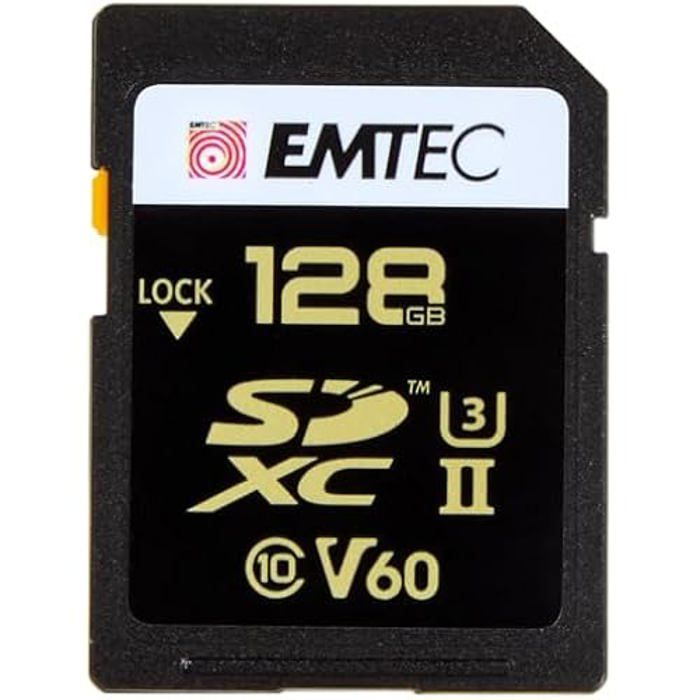 Emtec Ecmsd256guhs2v60 Mémoire Flash Sdxc Uhs ii Classe 2 - vue 8