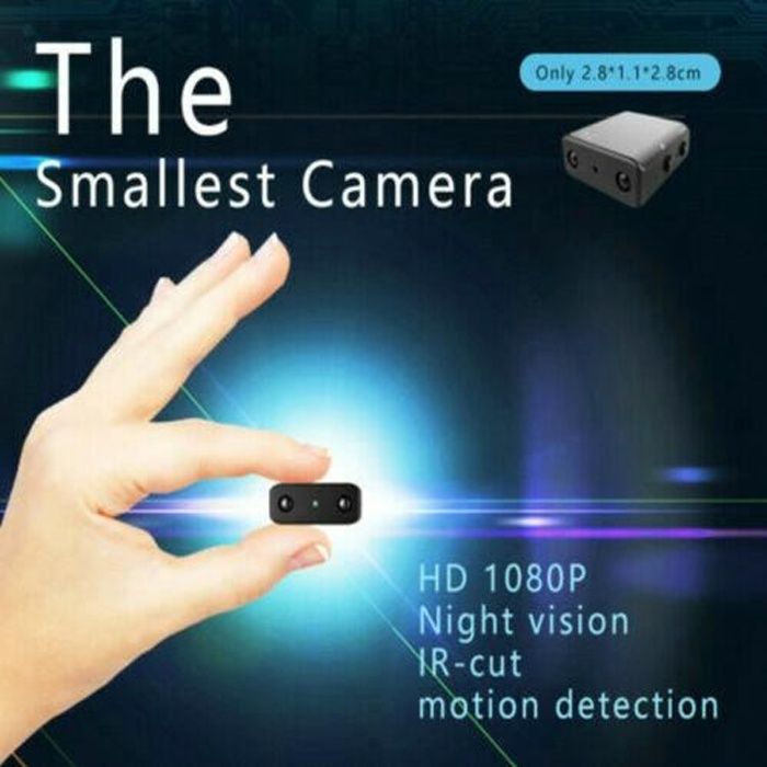 Mini Camera Espion HD XD 1080P Incluse Caméra De Surveillance Sans Fil Vision Nocturne Micro Camera Espion Enregistreur Vidéo