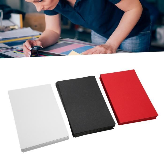 Lot De 100 Feuilles De Papier Cartonné épais Arron Ohuhu 21,6 X 27,9