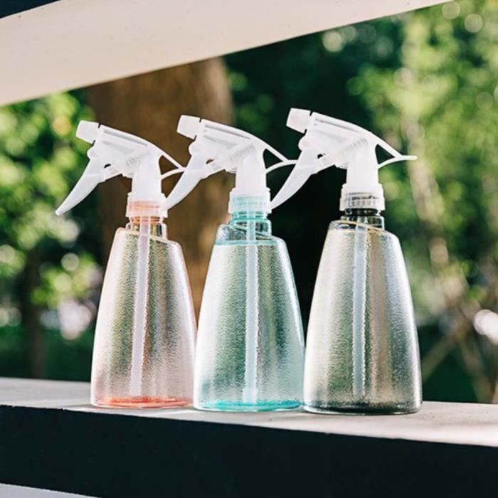 Vaporisateur Vide 500ml Réutilisable - Buse Réglable (Brouillard/Jet) - Résistant Aux Produits Chimiques - Pour Nettoyage, Jardin, Cosmétiques - 4