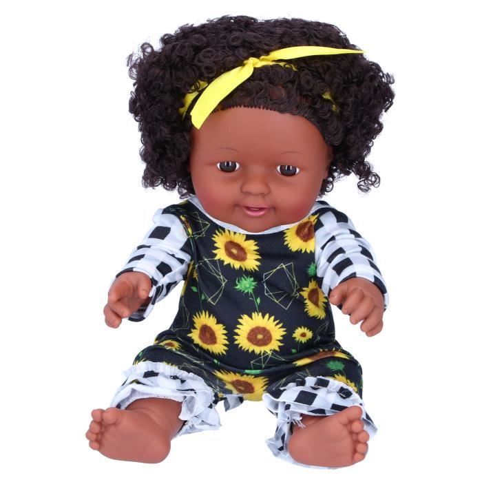 Appoo 138 Pouces poupées Noires pour Les Filles poupées Fille Cheveux Afro  poupée Africaine bébé Silicone Nouveauné poupée réaliste bébé Jouer poupée  Cadeau pour Enfants : : Jeux et Jouets