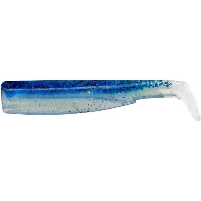 Leurres Souples FIIISH Black Minnow 120-3 - Corps Articulé, Jaune Fluo, Idéal Pour Le Bar