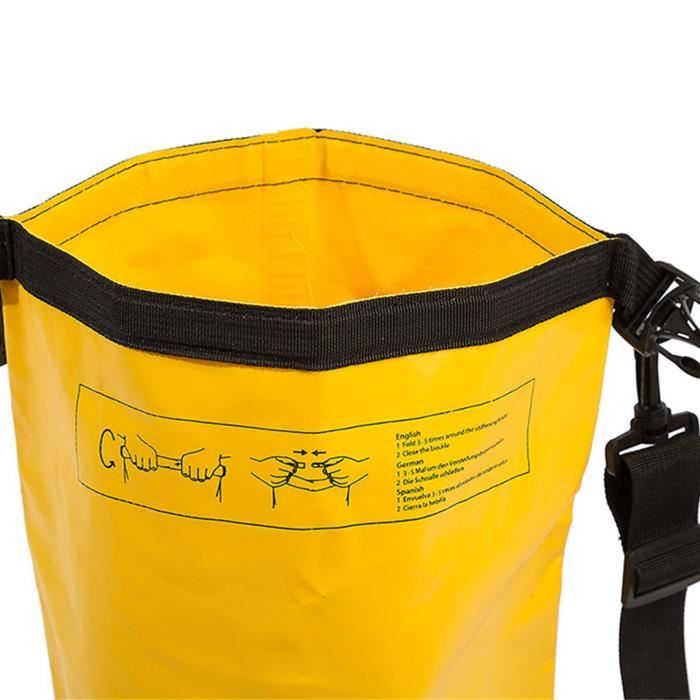FYDUN Sac r?�sistant ?� l'eau Sac seau ?�tanche, sac sec hydrofuge moderne pour le Rafting en plein 