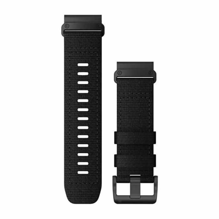 Bracelet de montre - Garmin - Quickfit 26 - Cuir - Noir - Adulte Bracelet de montre - Garmin - Quickfit 26 - Cuir - Noir - Adulte