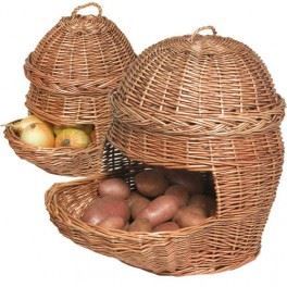Panier Osier Pour Pommes De Terre Et Oignons Achat Vente