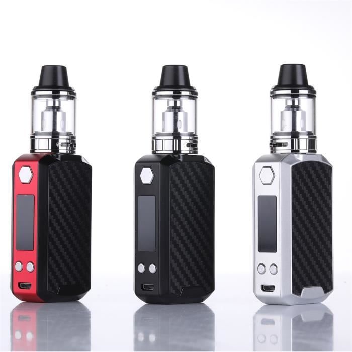 Cigarette électronique kit Complet 80w, Batterie Rechargeable 1600mah ...