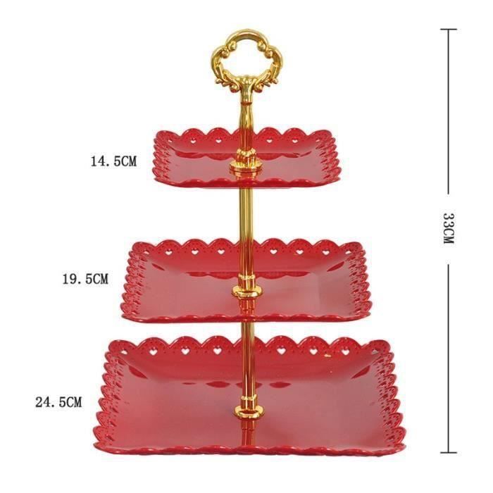 Support à Gâteau Vintage Wilton Chandelière 21,5 Cm Métal Blanc Pour Mariage