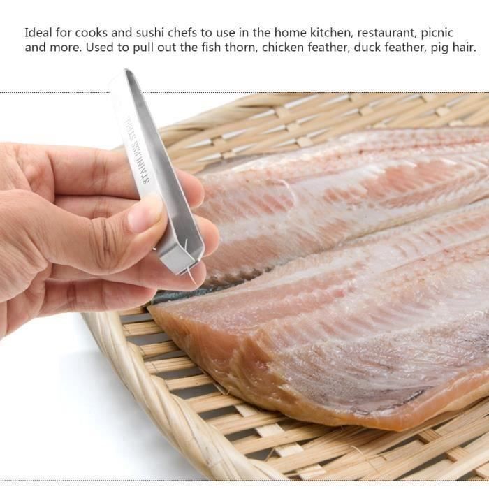 Outil à écailler Le Poisson En Acier Inoxydable - Grattoir Pratique Et Efficace
