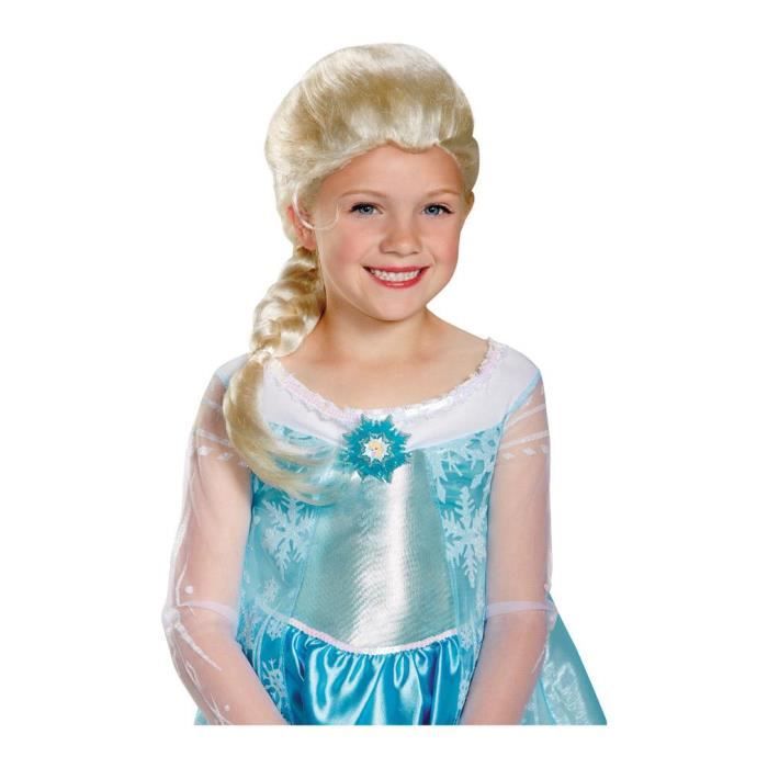 Perruque Frozen Elsa - HORRORSHOP - Accessoire de déguisement - Blonde - La  Reine des Neiges - Cdiscount Jeux - Jouets