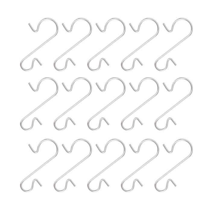 230 Pièces Crochets D'arbre De Noël, Crochet Boule De Noel En Forme De S, Cintres Pour Sapin De Noël, Guirlande De Noël(Vert) | Leroy Merlin