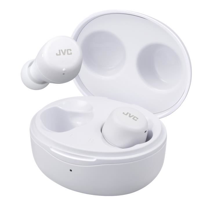 Écouteurs Intra-Auriculaires Bluetooth JVC True Wireless Gumy Mini HA-A5T - Blanc