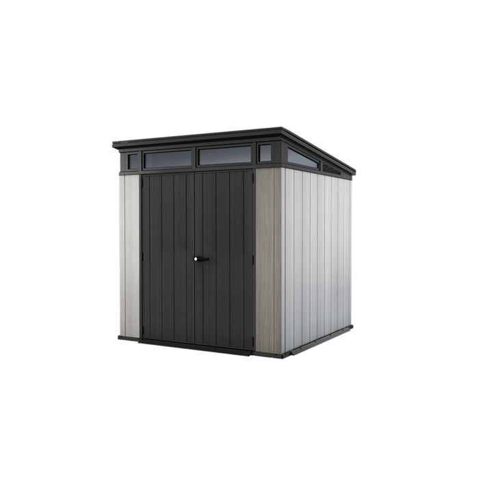 Keter Abri De Jardin En Resine Brossium Monopente 77 4 7 M Gris Achat Vente Abri Jardin Chalet Abri De Jardin Monopente 77 Cdiscount